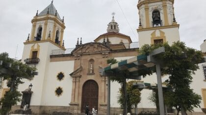 Ronda in Andalusië straat