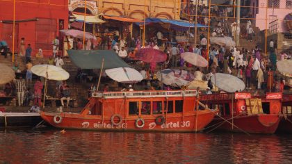 Varanasi India, India in anderhalve minuut