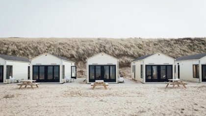 De leukste strandhuisjes in Nederland: Logeren aan zee Katwijk aan Zee