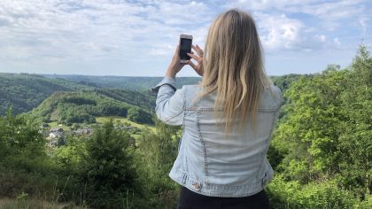 Goedkoop reizen hoe doe je dat - Belgische Ardennen Irene foto