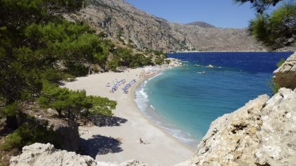 Mooiste stranden op Karpathos - Apella Beach Griekenland