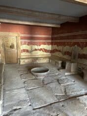 Knossos Kreta Troonzaal