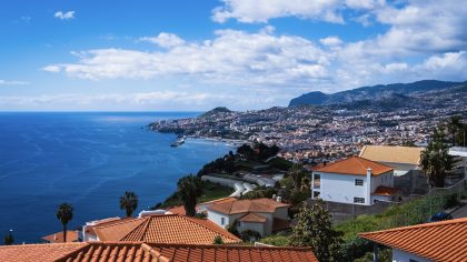 Funschal Bay Madeira, Portugal