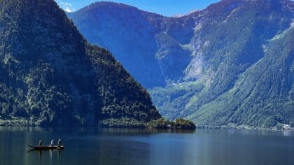 Hallstättersee in Oostenrijk