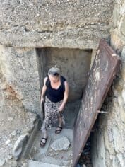 Agia Galini Kreta War Tunnel uitgang Irene