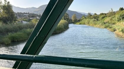 Agia Galini Kreta strand loopbrug