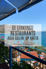 Restaurants in Agia Galini op Kreta