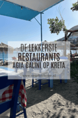 Restaurants in Agia Galini op Kreta