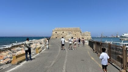 Fort Koules in Heraklion op Kreta