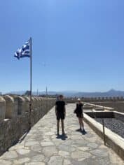 Fort Koules Heraklion kantelen Boy Irene