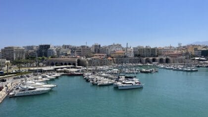 Venetiaanse haven Heraklion op Kreta