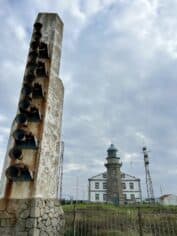 Faro de Cabo Peñas Asturië Spanje vuurtoren