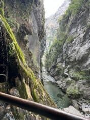 Ruta del Cares wandelen in de Picos de Europa water