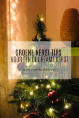 groene kerst tips duurzame kerstdagen