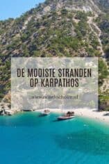 mooiste stranden op karpathos