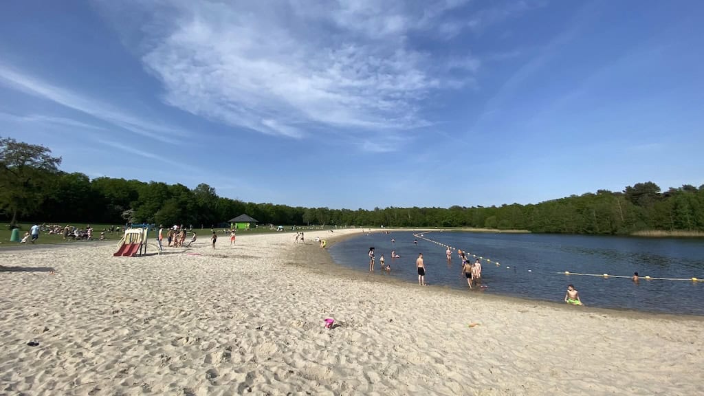 Recreatieplas het Rutbeek Enschede strand