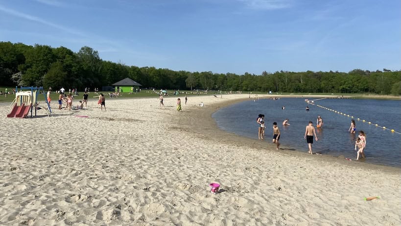 Zwemmen in de natuur - Recreatieplas Het Rutbeek Enschede